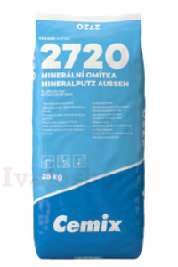 Obrázok pre CEMIX 2720 Minerálna zatieraná omietka zrnitosť 1,2 25kg