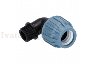 Obrázok pre KOLENO PP 90° 50mm x 2 " PN16 závit von