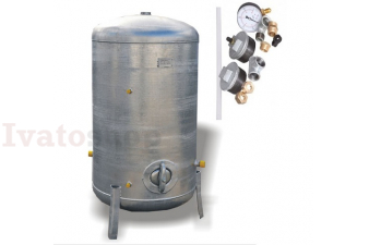 Obrázok pre Pozinkovaná tlaková nádoba Hydro - Vacuum 500L / 6 Bar s vodoznakom
