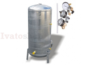 Obrázok pre Pozinkovaná tlaková nádoba Hydro - Vacuum 300L / 9 Bar s vodoznakom