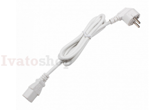 Obrázok pre Jet Dryer Napájecí kabel - EU vidlice / konektor IEC C13 - bílý
