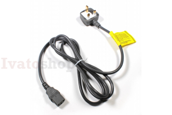 Obrázok pre Jet Dryer Napájecí kabel - UK vidlice BS1363 (Type G) / konektor IEC C13  - šedý