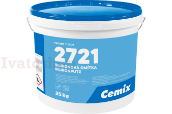 Obrázok pre CEMIX 2721 Silikónová zatieraná omietka zrnitosť 3,0 25kg