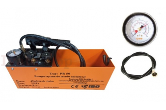 Obrázok pre Ručná pumpa PR - 50 pre tlakové skúšky
