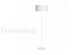 Obrázok pre CORTINA/JAKARANDA stojanová biela/biela textil/kov 230V LED E27 15W