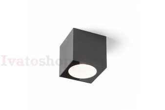 Obrázok pre SENZA SQ stropná antracitová číre sklo 230V LED 6W IP65 3000K