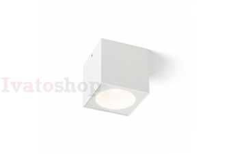 Obrázok pre SENZA SQ stropná biela číre sklo 230V LED 6W IP65  3000K