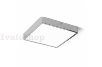 Obrázok pre HUE SQ 22 stropná  čierny chróm 230V LED 24W  3000K