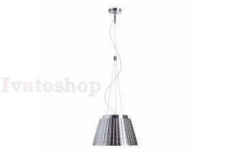 Obrázok pre CORONA závesná  chrómové sklo 230V LED E27 15W