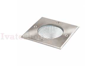 Obrázok pre RIZZ SQ 125   nerez 230V LED 7W 41° IP67  3000K