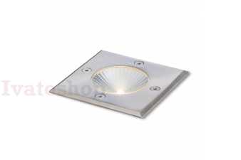 Obrázok pre RIZZ SQ 105   nerez 230V LED 3W 96° IP65  3000K