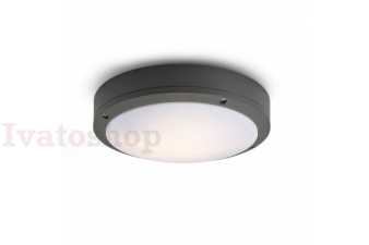 Obrázok pre SONNY stropný antracitová  230V LED E27 2x15W IP54