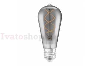 Obrázok pre OSRAM Vintage Edison SPIRAL  dymová 230V E27 LED EQ15  1800K