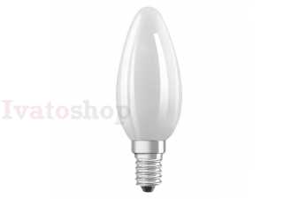 Obrázok pre OSRAM Retrofit sviečková DIMM  matná 230V E14 LED EQ60  2700K