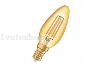 Obrázok pre OSRAM Vintage sviečková jantárová 230V E14 LED EQ35 2400K