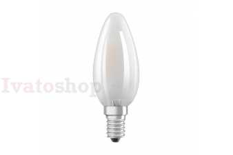 Obrázok pre OSRAM Retrofit sviečková DIMM  matná 230V E14 LED EQ40  2700K