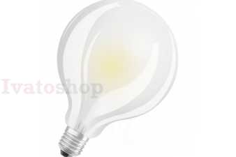 Obrázok pre OSRAM Retrofit Globe 95   matná 230V E27 LED EQ60  2700K