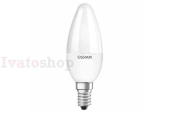 Obrázok pre OSRAM ADV sviečková GLOWdim  matná 230V E14 LED EQ40  2700K