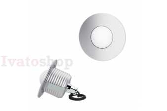 Obrázok pre TRILL DC LENS zápustná s šošovkou oceľ 24= LED 3W IP65 3000K