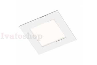 Obrázok pre SLENDER SQ 8 zápustná  chróm 230V LED 3W  3000K