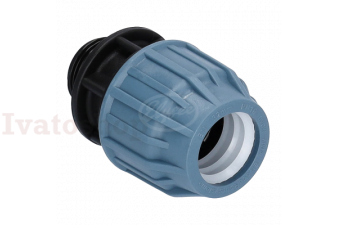Obrázok pre Prechodový kus na PE potrubie, 32mm x 5/4" , PN16, vonkajší závit