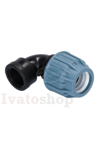 Obrázok pre KOLENO PP 90° 32mm x 1 " PN16 závit dnu