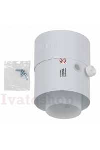 Pripojovací adaptér na dymovod 80/125 mm  Obrázok pre Pripojovací adaptér na dymovod 80/125 mm