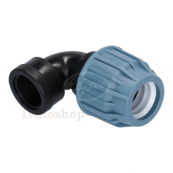 Obrázok pre KOLENO PP 90° 50mm x 5/4 " PN16 vnútorný závit