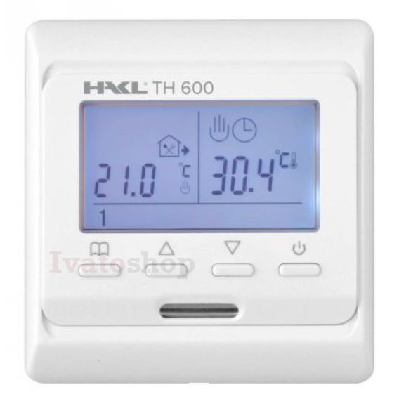 Obrázok pre Digitálny termostat s pokročilým nastavením HAKL TH 600
