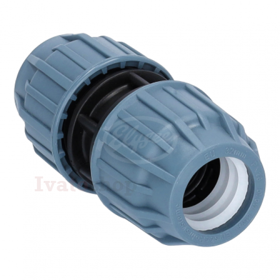 Obrázok pre Spojka priama na PE potrubie 63mm x 63mm