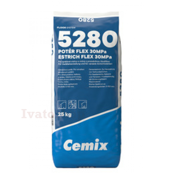 Obrázok pre CEMIX 5280 Poter cementový 30MPa 25kg