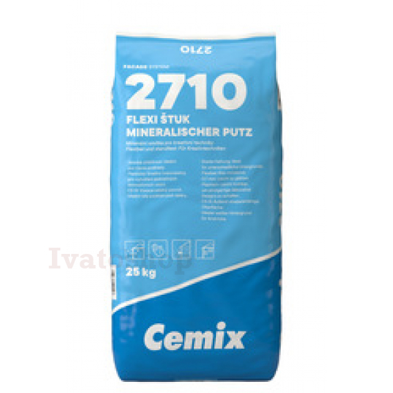 Obrázok pre CEMIX 2710 Flexi štuk s vláknom 25kg