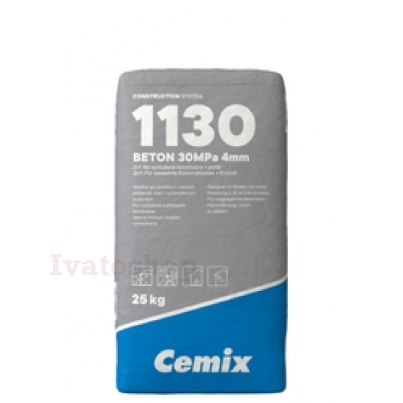 Obrázok pre CEMIX 1130 Betón 30MPa 4mm 25kg