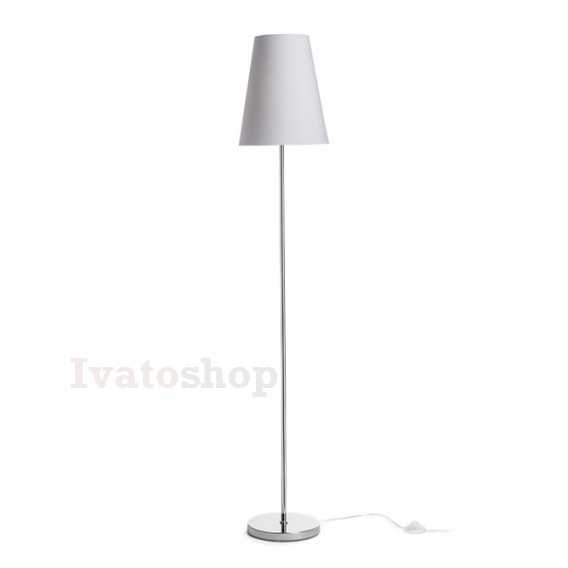 Obrázok pre NYC/CONNY 25 stojanová  Polycotton biela/chróm 230V LED E27 15W