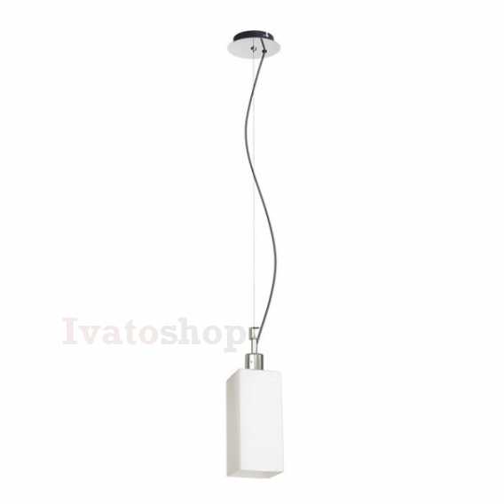 Obrázok pre LIZ NEW závesná  opálové sklo/chróm 230V LED E27 15W