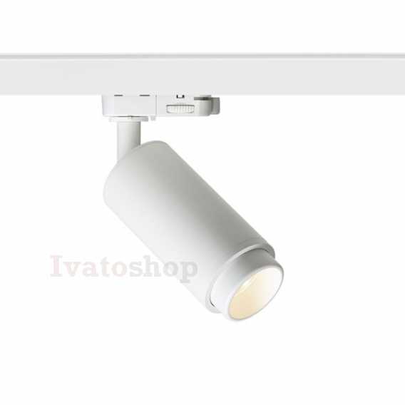 Obrázok pre OPTIMUS pre trojokruh. lištu biela 230V LED GU10 9W 10 50°