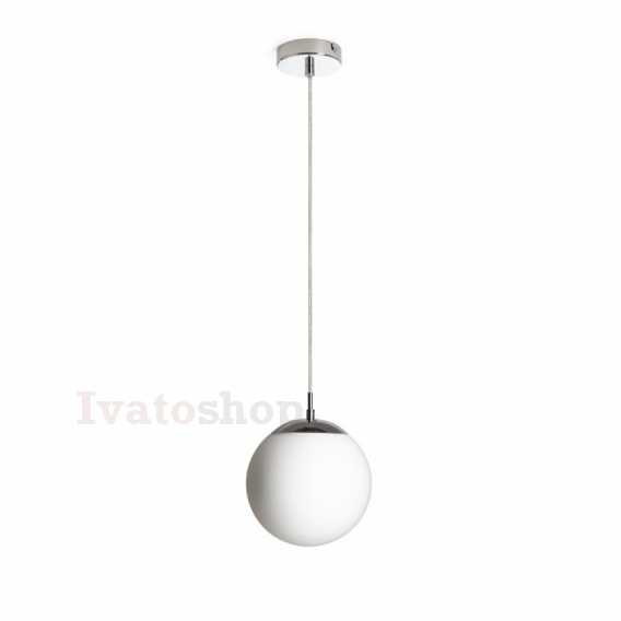 Obrázok pre LUNA 20 závesná  opálové sklo/chróm 230V LED E27 11W