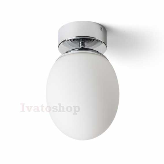 Obrázok pre MERINGUE 16 stropná  opálové sklo/chróm 230V LED E27 15W IP44