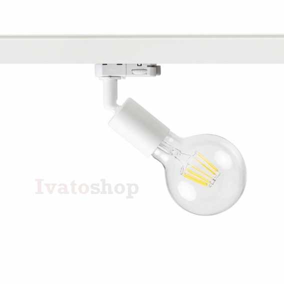 Obrázok pre FAX E27 pre trojokruh. lištu biela  230V LED E27 15W