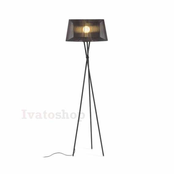 Obrázok pre BOULOGNE stojanová čierna  230V LED E27 15W