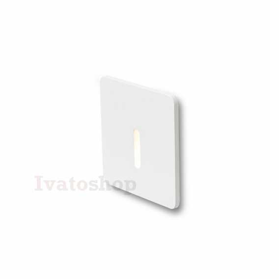 Obrázok pre IRIA SQ zápustná biela  230V LED 3W 10°  3000K