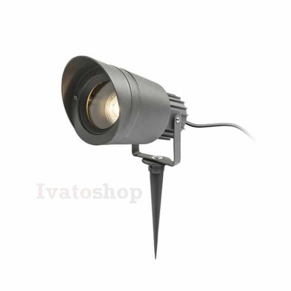 Obrázok pre CORDOBA na bodci antracitová  230V LED GU10 8W IP54