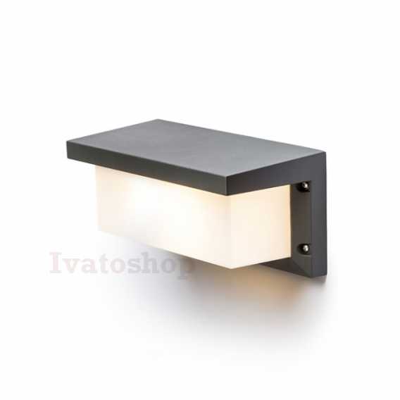 Obrázok pre HIDE RC nástenná antracitová  230V LED E27 15W IP54