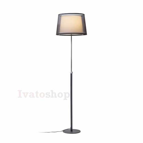 Obrázok pre ESPLANADE stojanová transparentná čierna/biela chróm 230V LED E27 15W