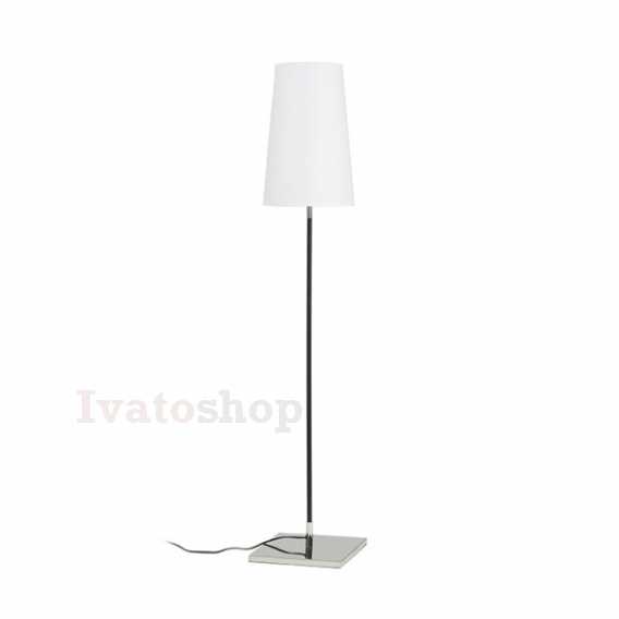 Obrázok pre LULU stojanová biela/čierna chróm 230V LED E27 8W