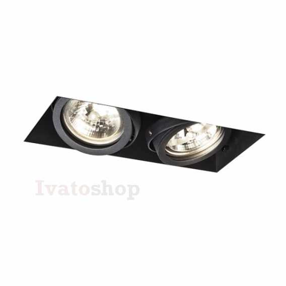 Obrázok pre ELECTRA II  čierna  230V LED G53 2x15W