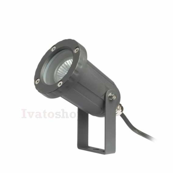 Obrázok pre HEAVY DUTY vonkajší reflektor antracitová  230V LED GU10 12W IP65