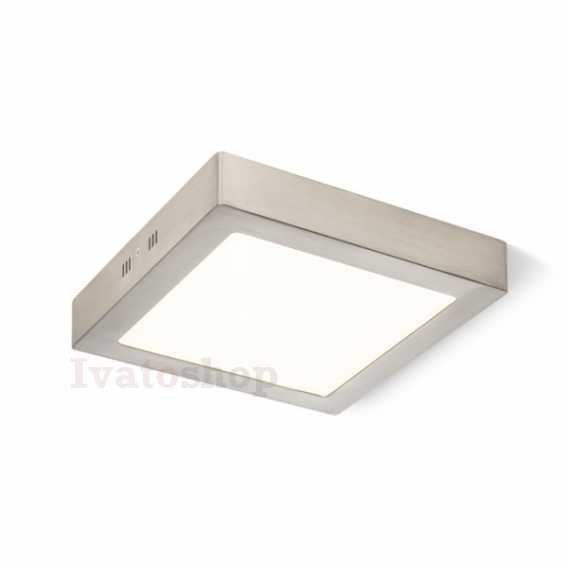 Obrázok pre SLENDER SQ 22 prisadená  matný nikel 230V LED 18W  3000K