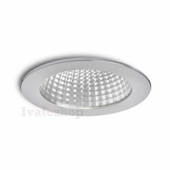 Obrázok pre MAYDAY B 14 zápustná  leštený hliník 230V/500mA LED 15W  2700K