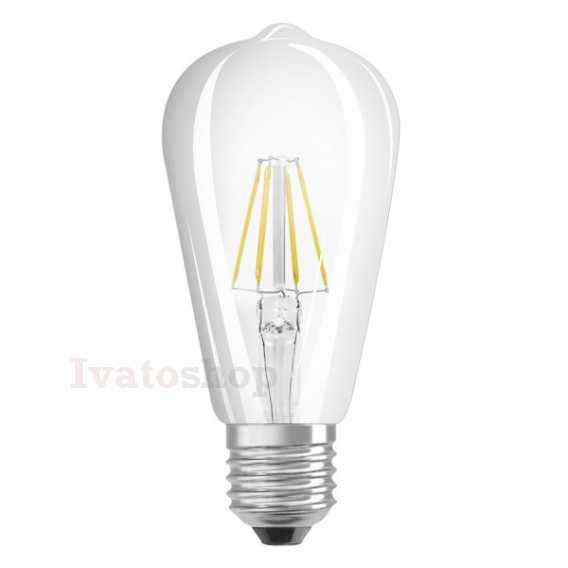 Obrázok pre OSRAM Retrofit Edison   číra 230V E27 LED EQ40  2700K